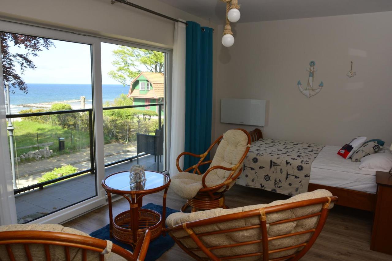 Apartament Z Widokiem Na Morze "U Grazyny" Ярославец Екстериор снимка